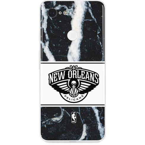 NBA New Orleans Pelicans Marble Google Pixel 3 Skin